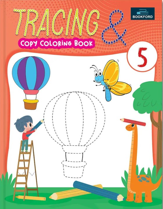 Tracing & Coloring Book 5